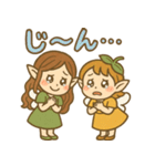 ふたりの妖精と感情まるごとスタンプ（個別スタンプ：28）