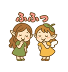 ふたりの妖精と感情まるごとスタンプ（個別スタンプ：30）