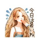 頑張るオトナ女子の日常④梅雨と初夏✩.*˚（個別スタンプ：11）