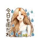 頑張るオトナ女子の日常④梅雨と初夏✩.*˚（個別スタンプ：13）