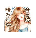 頑張るオトナ女子の日常④梅雨と初夏✩.*˚（個別スタンプ：34）