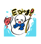 てるてるちゃん 1（個別スタンプ：18）