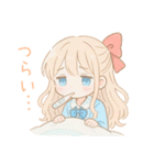 ゆるかわ系制服女子(ときどき病み系)（個別スタンプ：30）