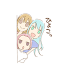CLOVERsの日常スタンプ①（個別スタンプ：25）