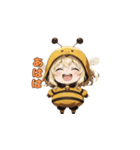 ぶんぶん♪ハチさんスタンプ（個別スタンプ：9）