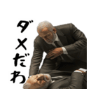 絶望サラリーマンと励まし会社員(仕事が嫌)（個別スタンプ：19）