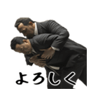 絶望サラリーマンと励まし会社員(仕事が嫌)（個別スタンプ：25）