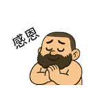ビアードおじさん（個別スタンプ：7）