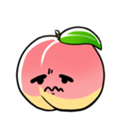 桃の表情（個別スタンプ：25）