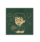 Dr. Samのチョークボード・ライフ（個別スタンプ：2）