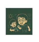 Dr. Samのチョークボード・ライフ（個別スタンプ：7）
