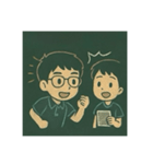 Dr. Samのチョークボード・ライフ（個別スタンプ：8）