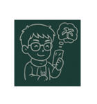 Dr. Samのチョークボード・ライフ（個別スタンプ：10）