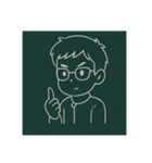 Dr. Samのチョークボード・ライフ（個別スタンプ：12）
