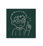 Dr. Samのチョークボード・ライフ（個別スタンプ：14）