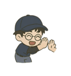 Dr.サムの野球シルエット（個別スタンプ：13）