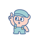 不機嫌水色くま（個別スタンプ：6）