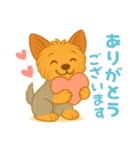 いつでもヨーキー気分（個別スタンプ：6）