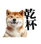 ドヤっとダンディな柴犬（個別スタンプ：39）
