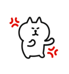がんばって動く♡しろねこさん.（個別スタンプ：19）