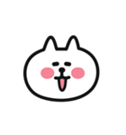 がんばって動く♡しろねこさん.（個別スタンプ：22）