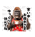 毋ゴリラ【長文で伝える気持ち】（個別スタンプ：7）