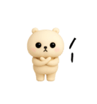 クマさんのおスタンプ（個別スタンプ：3）