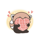 【日常】レッサーパンダくん11（個別スタンプ：17）