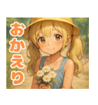 小麦色の妹02（個別スタンプ：14）