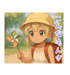 小麦色の妹02（個別スタンプ：16）