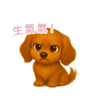 ふわかわ日和：ダックスフンド【台湾語】（個別スタンプ：13）