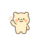 毎日使えるゆるキャラクマ（個別スタンプ：3）