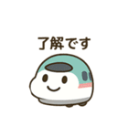 ちび新幹線ファミリー（個別スタンプ：10）