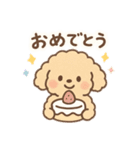 優しい言葉いっぱい❤️トイプーちゃん（個別スタンプ：25）