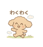 優しい言葉いっぱい❤️トイプーちゃん（個別スタンプ：30）