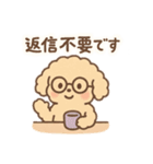 優しい言葉いっぱい❤️トイプーちゃん（個別スタンプ：35）