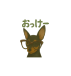 ミニピンヤッホー（個別スタンプ：3）