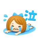 かわいい女の子♡デカ文字スタンプ（個別スタンプ：30）