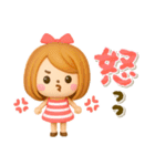 かわいい女の子♡デカ文字スタンプ（個別スタンプ：31）