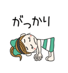おちゃめの楽しい会話♡気持ち色々喜怒哀楽（個別スタンプ：12）