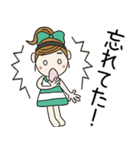 おちゃめの楽しい会話♡気持ち色々喜怒哀楽（個別スタンプ：24）