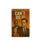 60年代アメリカ映画ポスターで英会話（個別スタンプ：36）