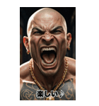 感情を伝える 強面ギャングアウトロー（個別スタンプ：31）