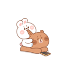 カナ ＆ カキ : 愛愛 6（個別スタンプ：21）