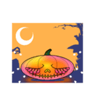 【動く♪】ジャックオーランタンスタンプ2（個別スタンプ：9）