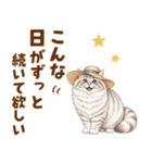 ふわもこサイベリアンの気持ちスタンプ（個別スタンプ：11）