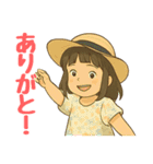 使いやすい！元気な女の子の日常スタンプ（個別スタンプ：12）