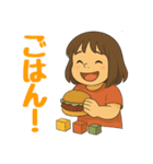 使いやすい！元気な女の子の日常スタンプ（個別スタンプ：23）
