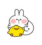 だらだらあまえんぼうさちゃん（個別スタンプ：4）