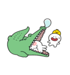 だらだらあまえんぼうさちゃん（個別スタンプ：35）